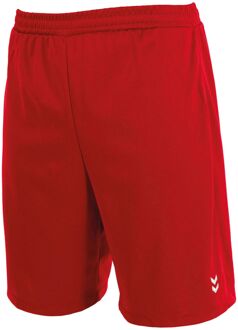 Hummel Euro II Short Junior rood - 140