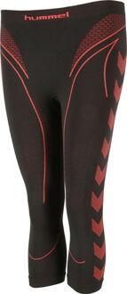 Hummel Hero Baselayer 3/4 Leggings Grijs / rood - M/L
