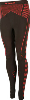 Hummel Hero Baselayer Men Leggings Grijs / rood - M/L