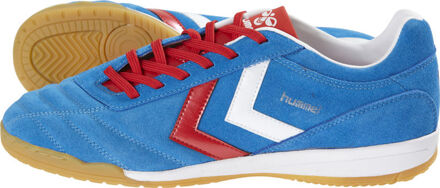 Hummel Schoenen Celestial DK2X Futsal Suede Blauw / Rood / Wit - 6