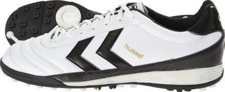 Hummel Schoenen Old School DK Turf Wit Zwart - 12
