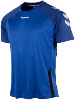 Hummel Senior sport T-shirt blauw - M