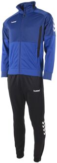 Hummel Senior trainingspak blauw/zwart - XL