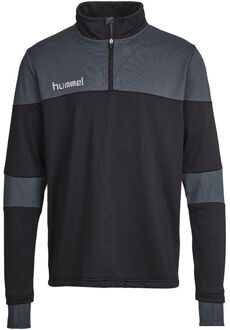 Hummel Sirius Half Zip Sweat True red/dark slate - XXL