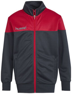 Hummel Sirius Poly Jacket Grijs / royal blauw - XL