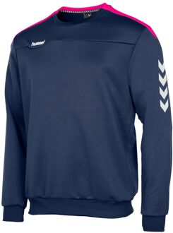 Hummel sportsweater donkerblauw - 140