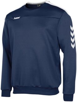 Hummel sportsweater donkerblauw