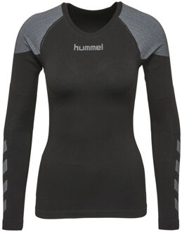 Hummel T-SHIRT First Comfort LS Women Zwart - XL/XXL