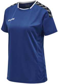 Hummel Women's Hummel Authentic Poly T-Shirt in Blue Blauw - XS