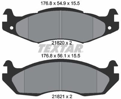 Hummer Remblokkenset, schijfrem 2182001