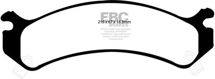 Hummer Remblokkenset, schijfrem DP1305