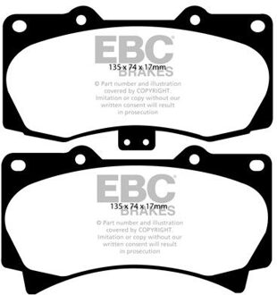 Hummer Remblokkenset, schijfrem DP1759