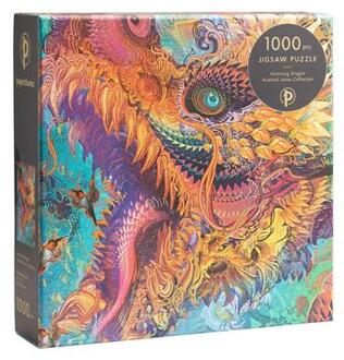 Humming Dragon, 1000 Piece Jigsaw Puzzle -  Paperblanks (ISBN: 9781439782392)