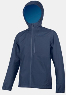 Hummvee Waterproof Hooded Jacket Blauw - 3XL