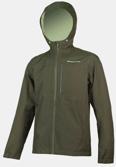 Hummvee Waterproof Hooded Jacket Groen - 3XL