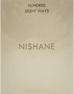 Hundred Silent Ways by Nishane 50 ml - Extrait De Parfum Spray (Unisex)