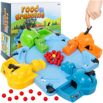 Hungry Hippos spelletje - 2 tot 4 personen - familiespellen - kinderen