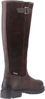 Hunter Canna Hoge Lederen Dames Bruine Laarzen - EU 37 / UK 4