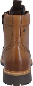 Hunter Cawdor Leer Heren Tan Brogues Schoenen Bruin