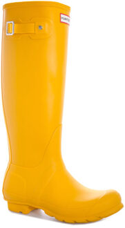 Hunter Dames Hunter Original Tall Wellington Laarzen in Geel - EU 40.5 / UK 7