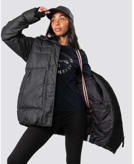 Hunter Dames Intrepid Mid Puffer Zwart