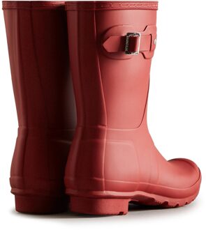 Hunter Dames Regenlaarzen Womens Original Short - Rood - Maat 42
