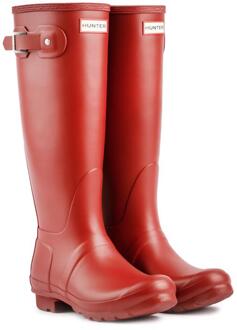 Hunter Dames Regenlaarzen Womens Original Tall - Rood - Maat 37
