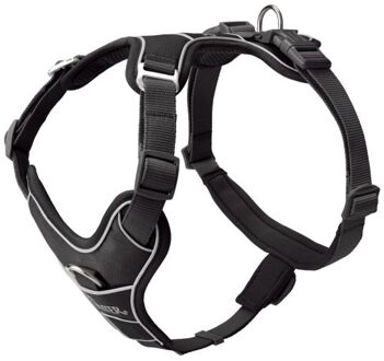 Hunter Divo Up - Y-tuig Hond - Zwart - Polyester - L-XL - 46-47/79-107 cm