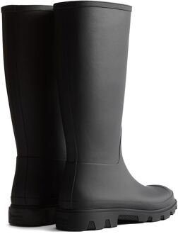 Hunter Downpour Hoge Rubberlaarzen voor Dames Zwarte Wellingtonlaarzen - maat