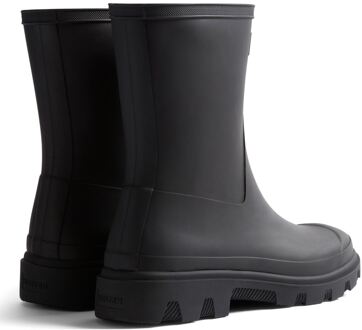 Hunter Downpour Korte Laars Rubber Dames Zwarte Wellington Laarzen - EU 42 / UK 8