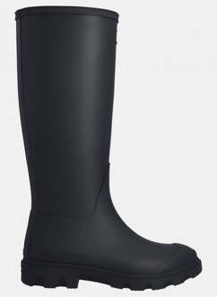 Hunter Downpour Tall Boot Rubberen Dames Marineblauwe Regenlaarzen Navy