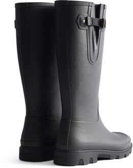 Hunter Downpour Verstelbare Rubberlaarzen voor Mannen - Zwarte Wellingtonboots