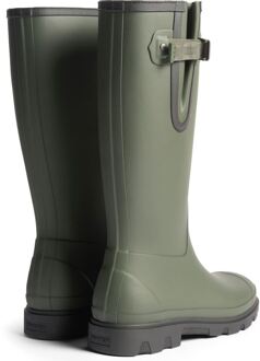 Hunter Field Downpour Boot Rubber Dames Donkergroen/Zwart Wellingtonlaarzen Olijf - EU 39/ UK 6