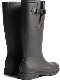 Hunter Field Downpour Laars Rubber Dames Zwarte Wellington Boots - maat