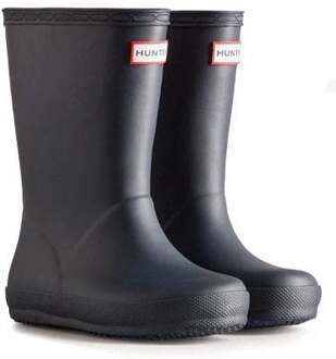 Hunter First Classic Regenlaarzen Junior donkerblauw - 21