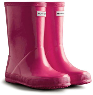 Hunter First Classic Regenlaarzen Junior roze - 21