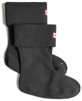 Hunter Fleece Short Boot Sokken Senior zwart - L
