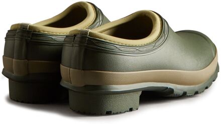 Hunter Gardener Rubber Damesschoenen Donker Olijf/Klei Donkergroen