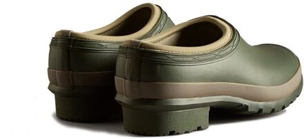 Hunter Gardener Rubber Herenschoenen Donker Olijf/Klei Groen
