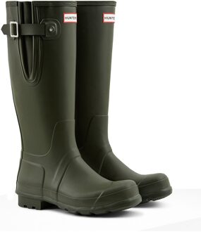 Hunter Heren Original Side Verstelbare Laars Donker Olijf