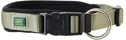 Hunter Hondenhalsband Neopreen Vario Plus Olive groen - L-XL / 2,5