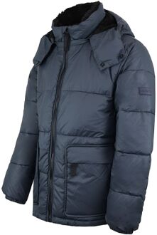 Hunter Intrepid Heren Navy Puffer Coat