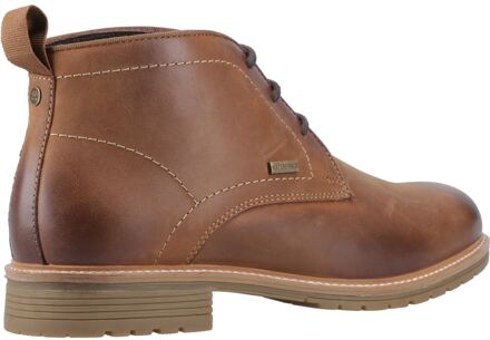 Hunter Jura Leren Heren Donkerbruine Enkellaarzen Beige - EU 46 / UK 11