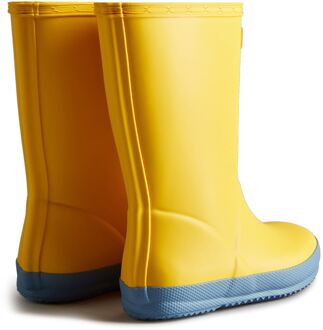 Hunter Kids First Boot Rubber Kinder Hunter Gele Wellingtonlaarzen Geel