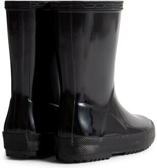 Hunter Kids First Gloss Rubberen Zwarte Regenlaarzen - EU 40.5 / UK 7