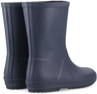Hunter Kids First (Matte) Rubber Kinder Navy Standaard Wellington Boots
