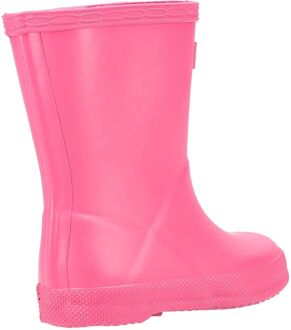 Hunter Kids First Matte Rubberen Felroze Regenlaarzen - EU 46 / UK 11