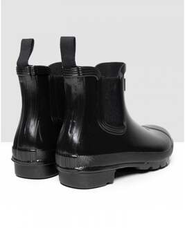 Hunter Original Chelsea Glanz Damesboots - maat Zwart
