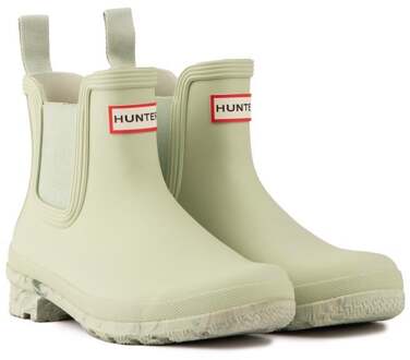 Hunter Original Chelsea Laarzen Groen - EU 36 / UK 3