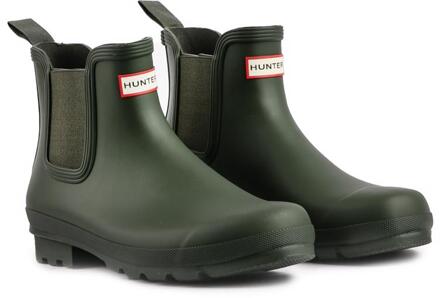 Hunter Original Chelsea Laarzen Groen - EU 47.5 / UK 12